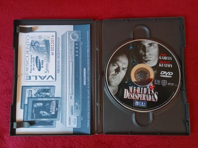 "Medidas desesperadas" en DVD 