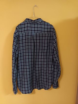 Camisa Cuadros Mango Talla L