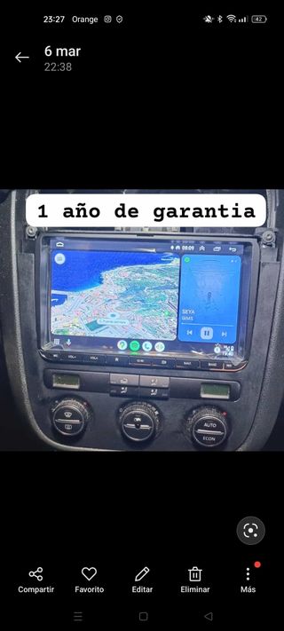 Pantalla android grupo Volkswagen 