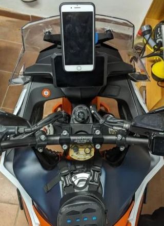 Ktm soporte movil y gps 790 y 890 R/S doble vision