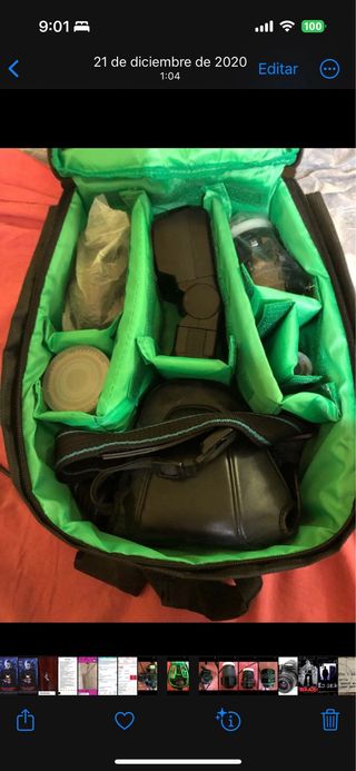 Camara de fotos reflex minolta