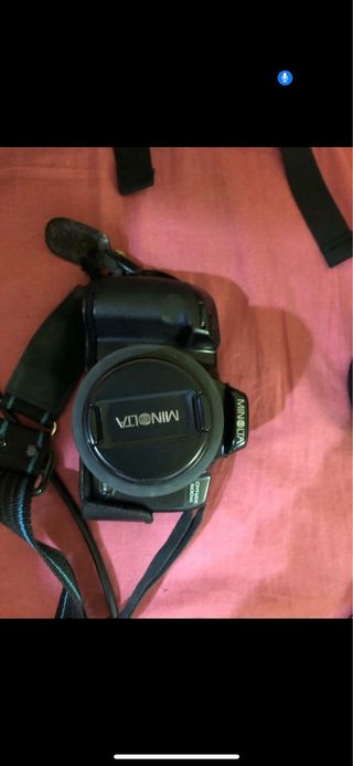 Camara de fotos reflex minolta