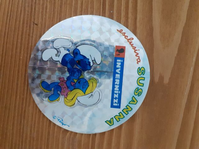 I Puffi stickers adesivi Susanna Inverni