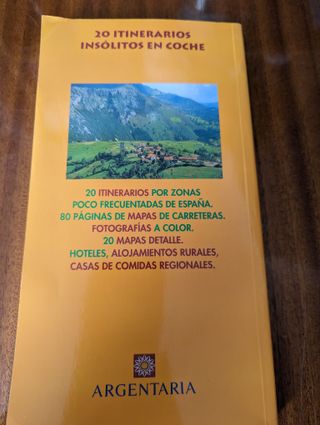 Libro Guia: 20 Itinerarios insólitos en coche