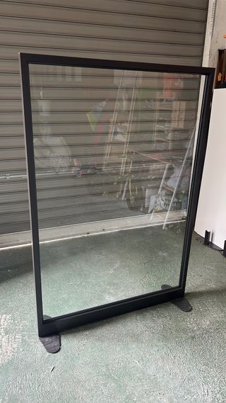 Panel separador doble cristal