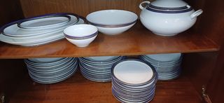 Vajilla porcelana francesa LIMOGES