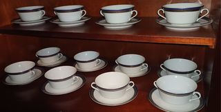 Vajilla porcelana francesa LIMOGES