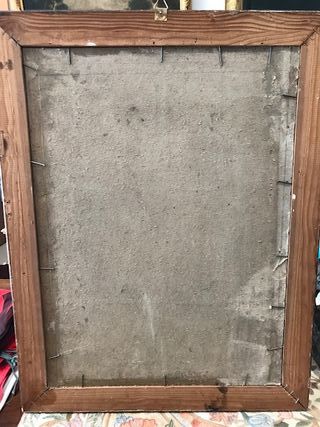 Olio su cartone Talamoni Luigi