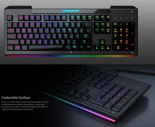 Teclado gaming RGB Cougar aurora S