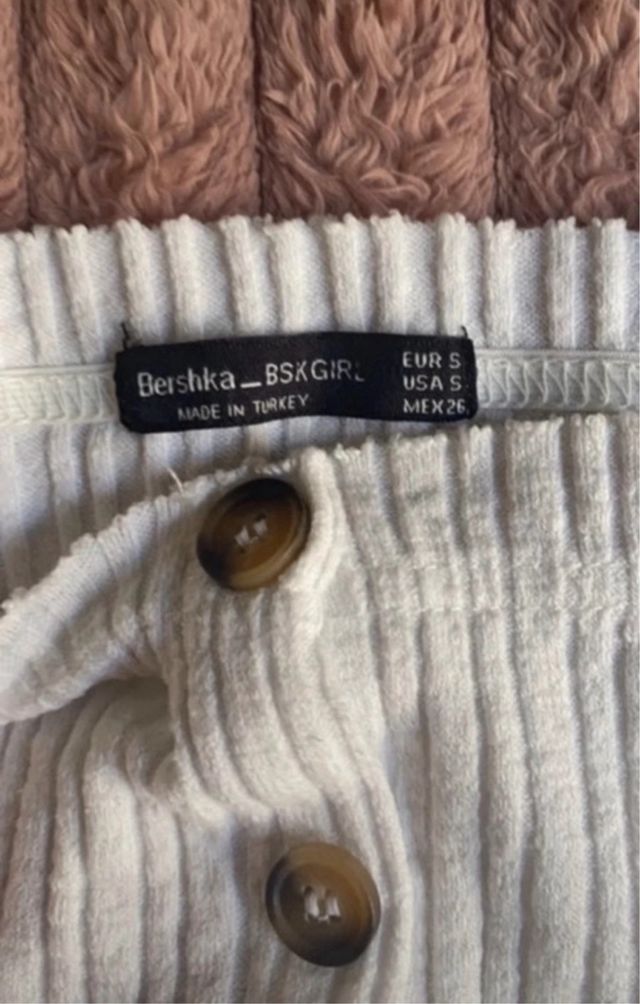 Blusa blanca bershka