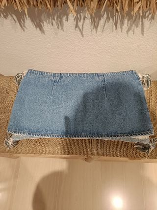 PULL&BEAR: Cinturón - Falda Vaquera