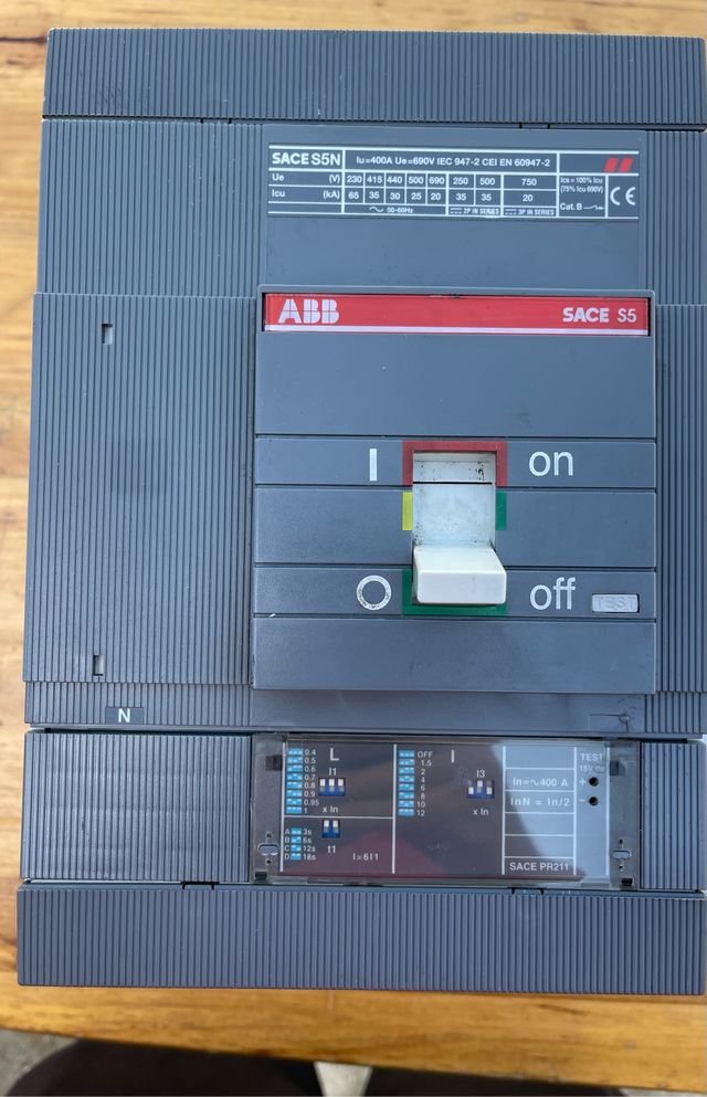 Interruttore automatico sace s5n