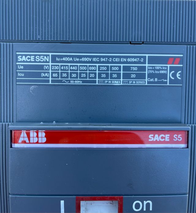 Interruttore automatico sace s5n