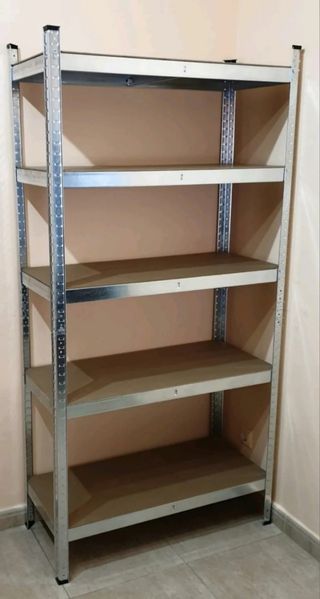 Conjunto 3 estanterias metálicas NUEVAS