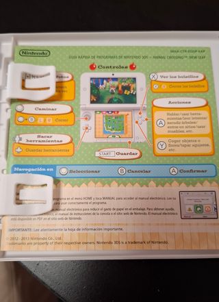 Animal crossing Nintendo 3 DS