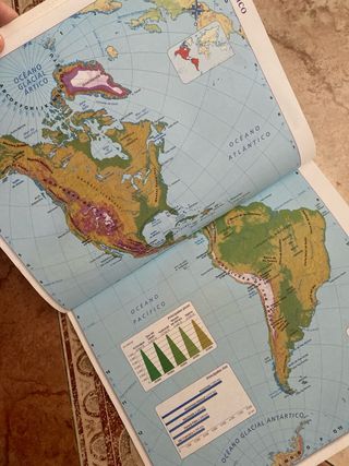 Libro Atlas de Geografía, 1ESO.
