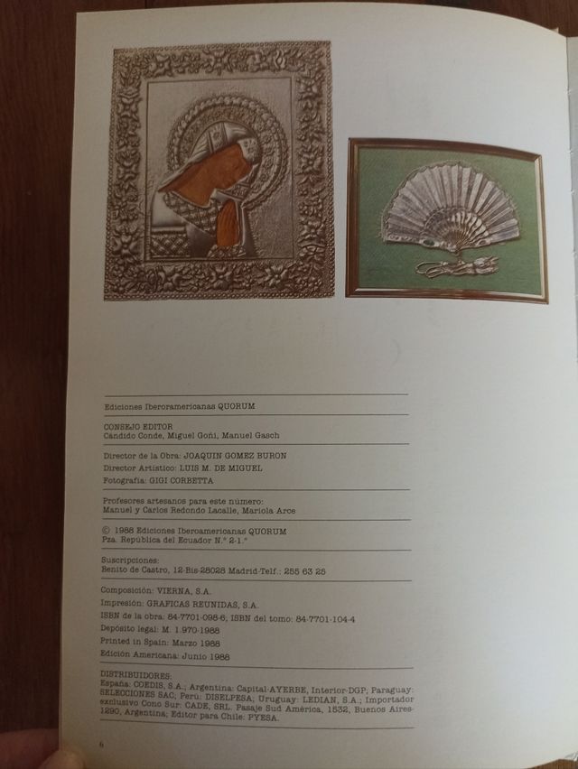 Manualidades estaño