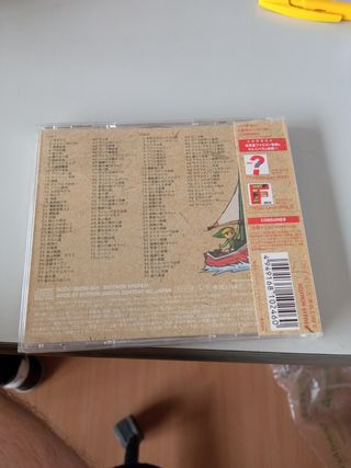 BSO Zelda Wind Walker IMP JAP - Nuevo