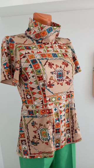Camisa Top camiseta vintage 