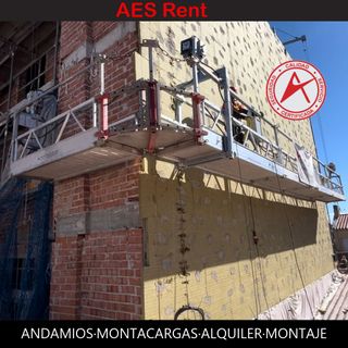 ALQUILER Y MONTAJE DE ANDAMIOS COLGANTES