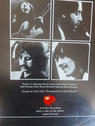 The Beatles LP"Let It Be" – Italy 1981Con errori