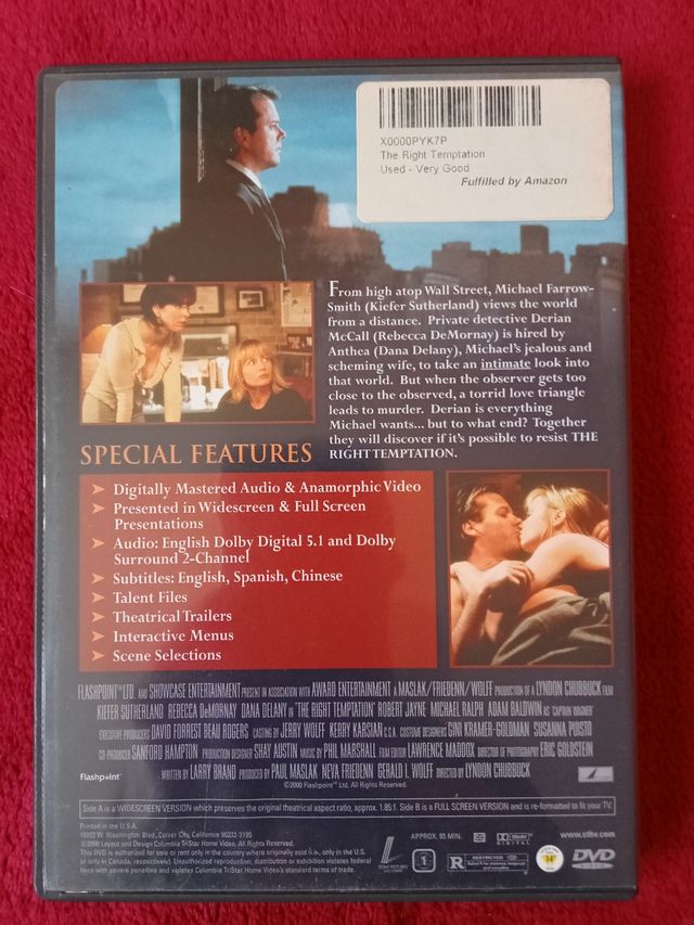 "Coartada criminal" en DVD