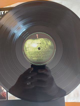LP The Beatles “Let It Be” Apple Records PCS 7096