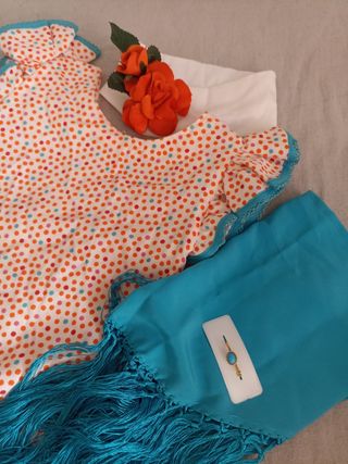 Traje de gitana de niña