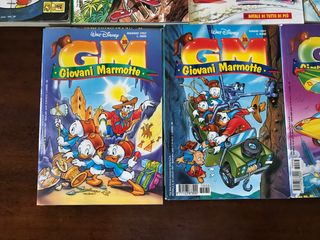 9 fumetti Giovani Marmotte