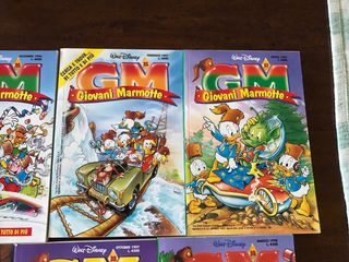 9 fumetti Giovani Marmotte