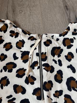 Camisa leopardo zara