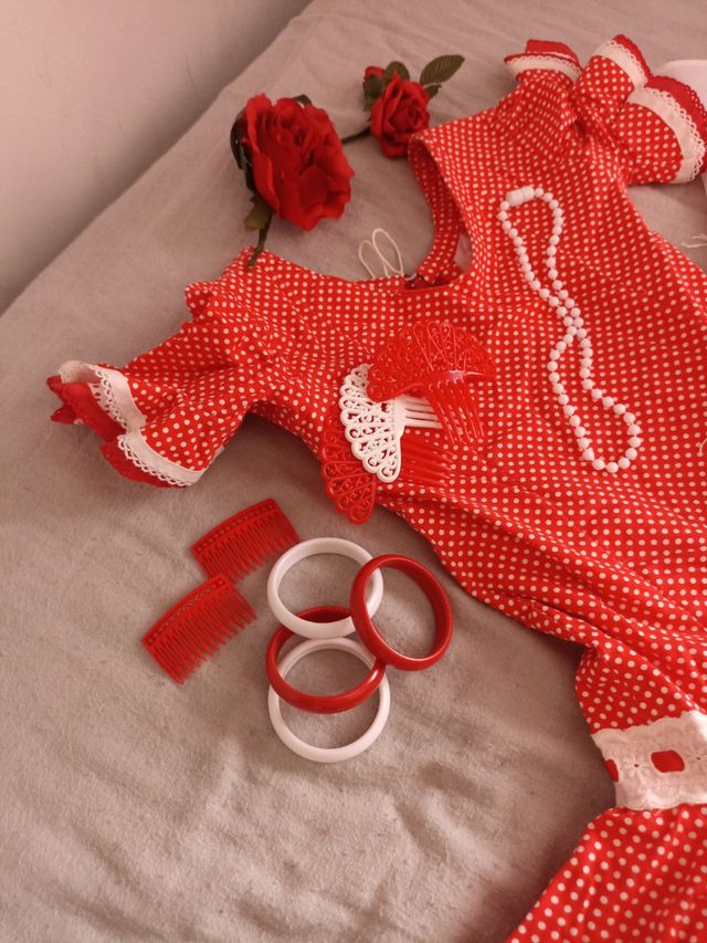 Traje de gitana niña