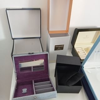 Cajas y joyeros de marcas de lujo