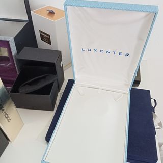 Cajas y joyeros de marcas de lujo