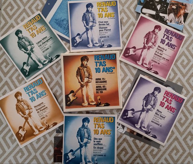 REBAJADO Renaud t'as 10 ans de chanson vinilo