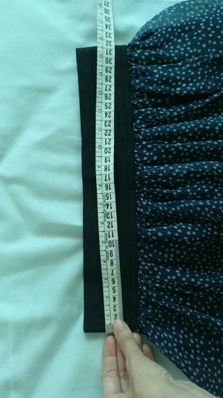 100% seda ZARA minifalda