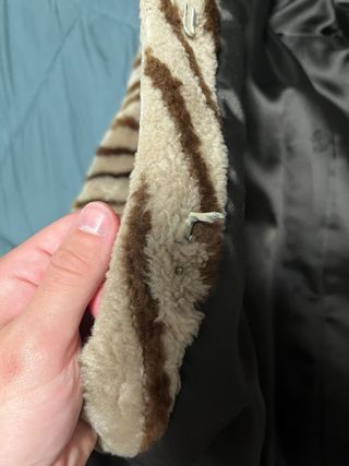 Abrigo de piel (leer descripcion)