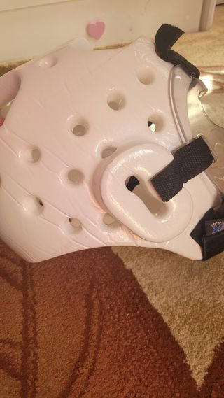 Peto y casco de takwondo