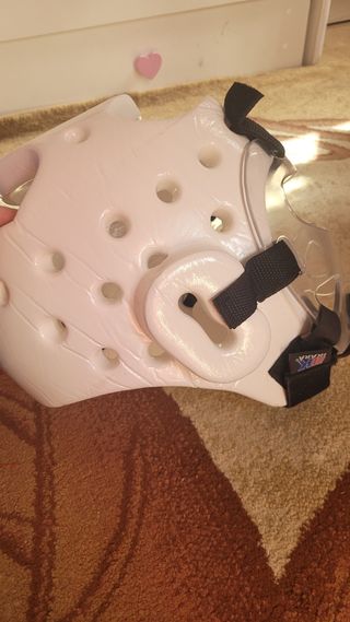 Peto y casco de takwondo