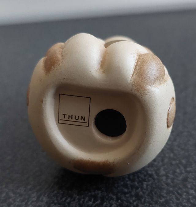 THUN coccinella con quadrifoglio (nuova originale)