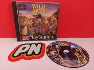 WILD ARMS PS1 PSX PSONE PAL