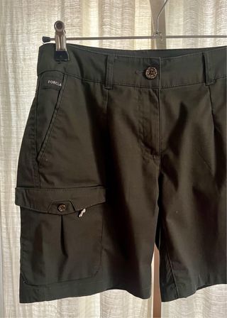 Shorts trekking Khaki mujer Forclaz T-36