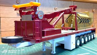 Remolque Revell No.7530, 1:25 del Año 1990.