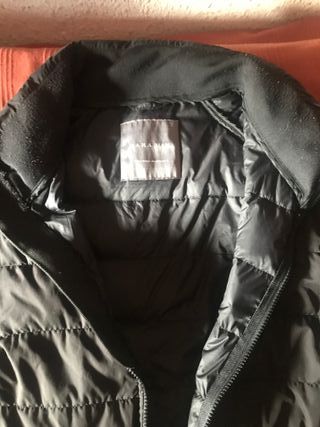 Chaqueta plumas zara man talla L