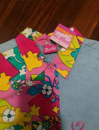 Pantalone canotta Barbie taglia 12 anni