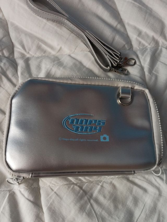 Bolso Estilo Y2K Retro Azul