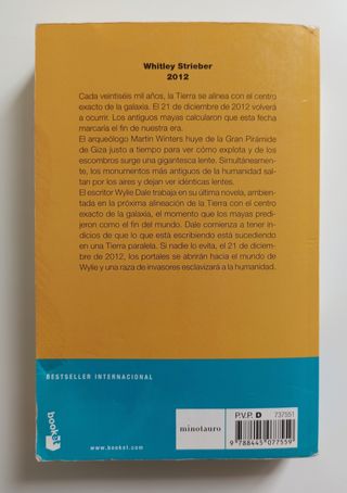 📚 LIBRO "2012" DE WHITLEY STRIEBER
