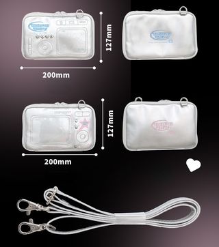 Bolso Estilo Y2K Retro Rosa