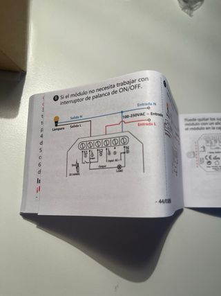 LoraTap Pack de 2 Relé Interruptor Conmutador Luz
