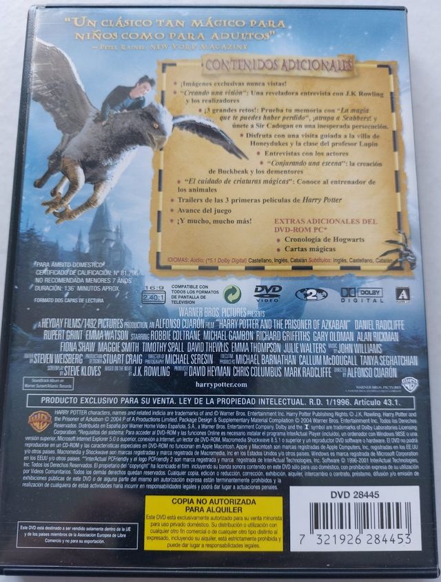 Harry Potter y el prisionero de azkabán